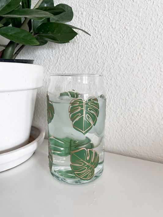 Monstera Can Cup