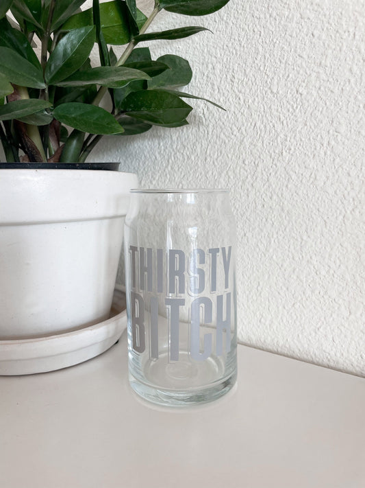 Custom Can Glass Cup